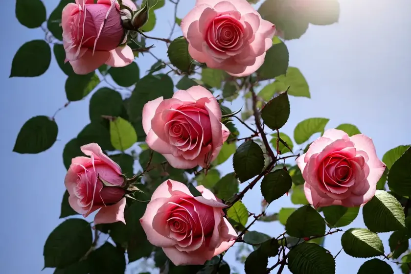 Rose-pink (pink climbing rose) — photo 2