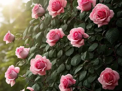 Rose-pink (Pink Climbing Rose)