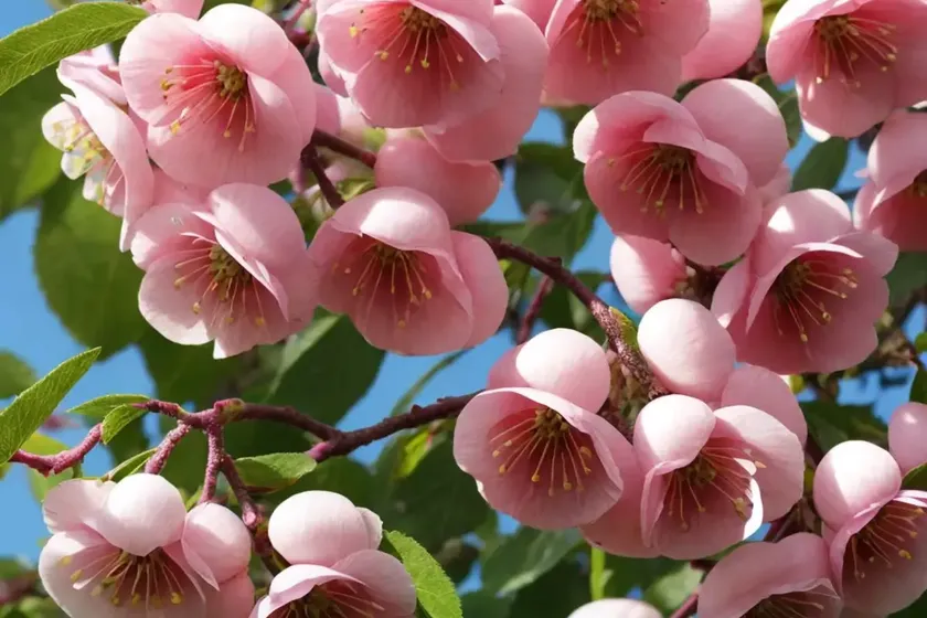 Rosebud cherry (prunus subhirtella) — photo 2