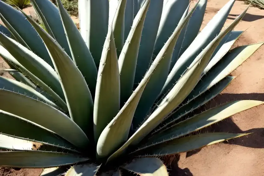 Rough agave (agave asperrima) — photo 3