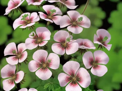 Round-Leaved Cranesbill (Geranium Rotundifolium)