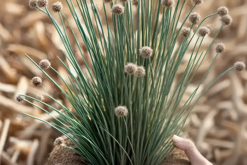 Roundfruit rush (juncus compressus) — photo 3