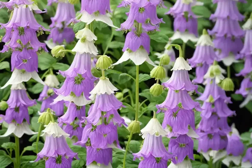 Rover bellflower (campanula rapunculoides) — photo 3