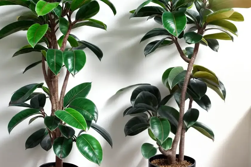 Rubber plant (ficus elastica) — photo 2