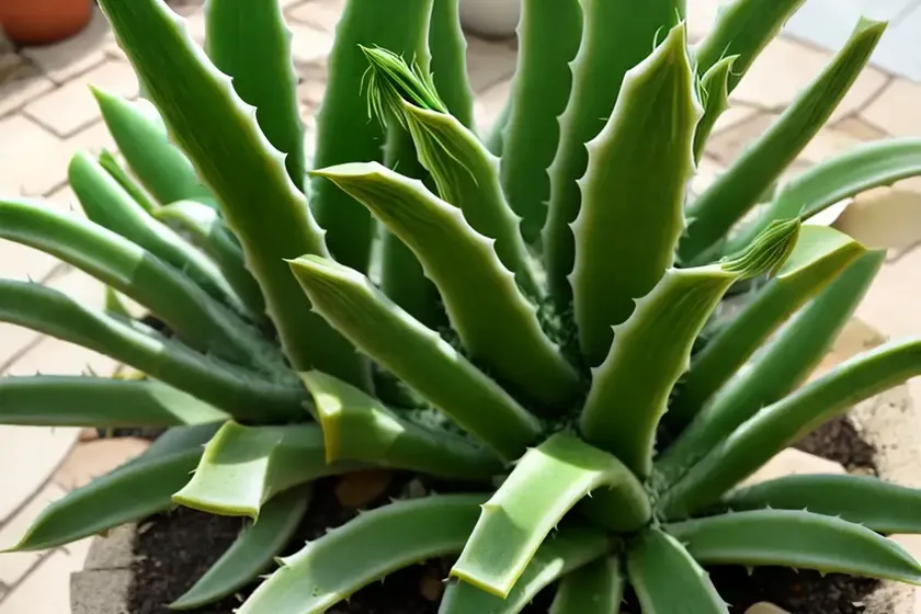 Rubble aloe (aloe perfoliata)