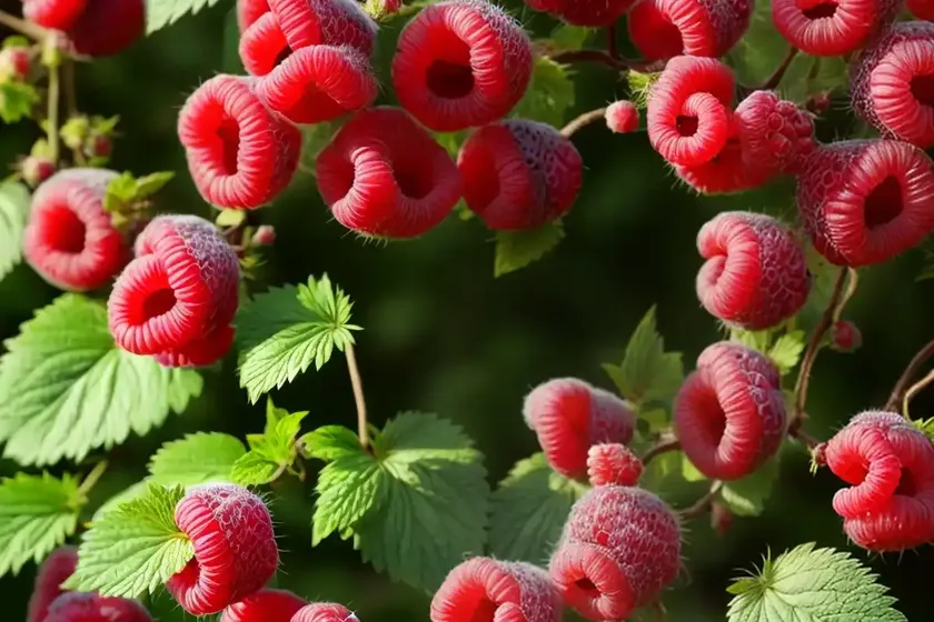 Rubus idaeus ‘heritage’ (everbearing raspberry) — photo 3