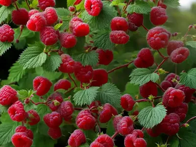Rubus Idaeus ‘Heritage’ (Everbearing Raspberry)