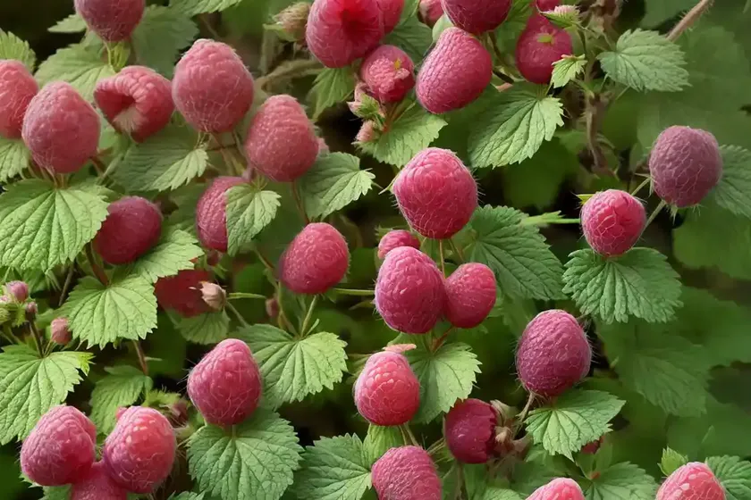 Rubus odoratus (flowering raspberry) — photo 3