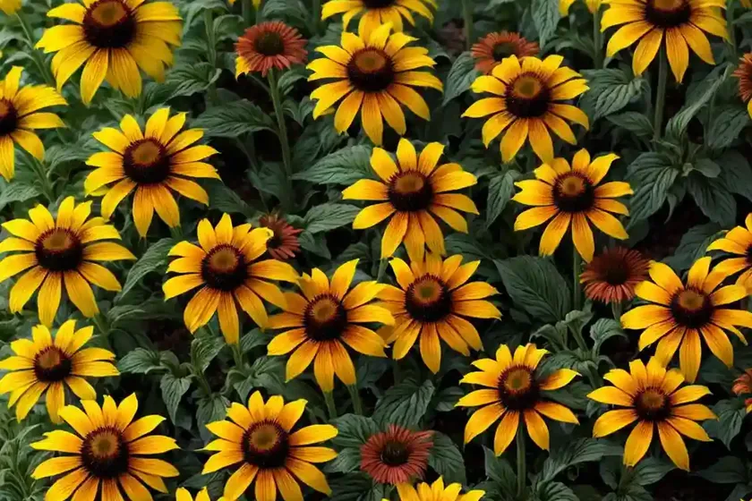 Rudbeckia/echinacea hybrid (x echibeckia summerina butterscotch biscuit) — photo 3