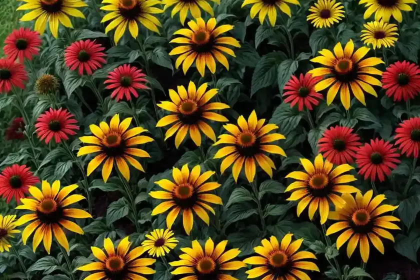 Rudbeckia/echinacea hybrid (x echibeckia summerina sunchaser) — photo 2