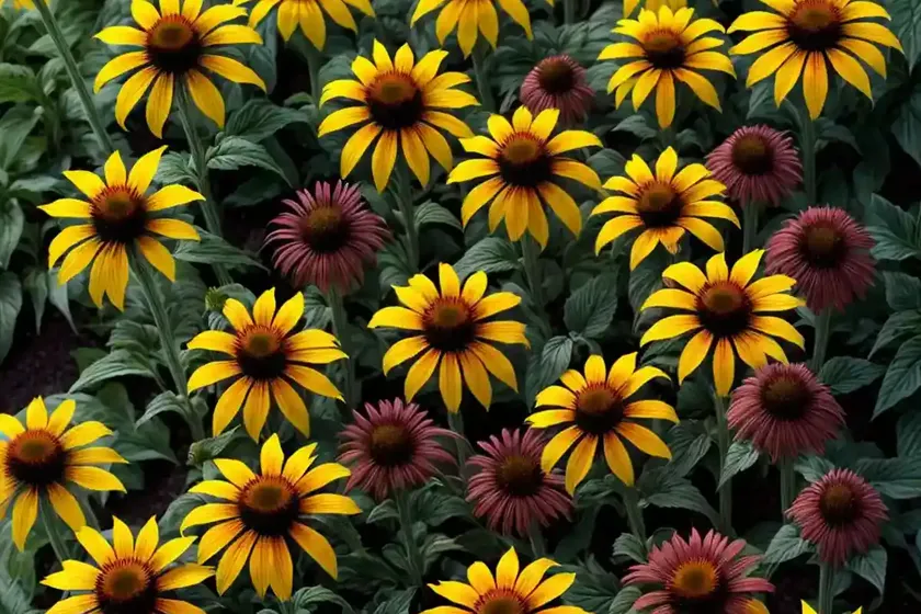 Rudbeckia/echinacea hybrid (x echibeckia summerina sunchaser) — photo 3