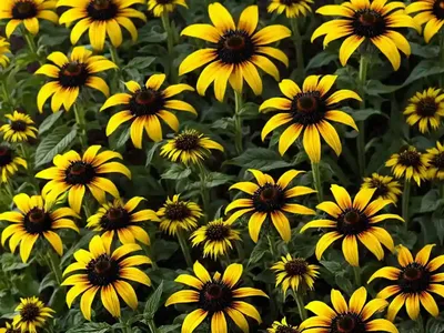 Rudbeckia Hirta ‘Prairie Sun’ (Black-Eyed Susan)