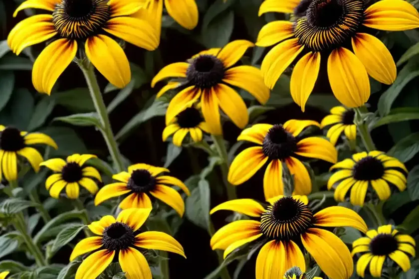 Rudbeckia hirta ‘sonora’ (black-eyed susan) — photo 2