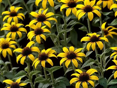 Rudbeckia Hirta ‘Toto’ (Black-Eyed Susan)