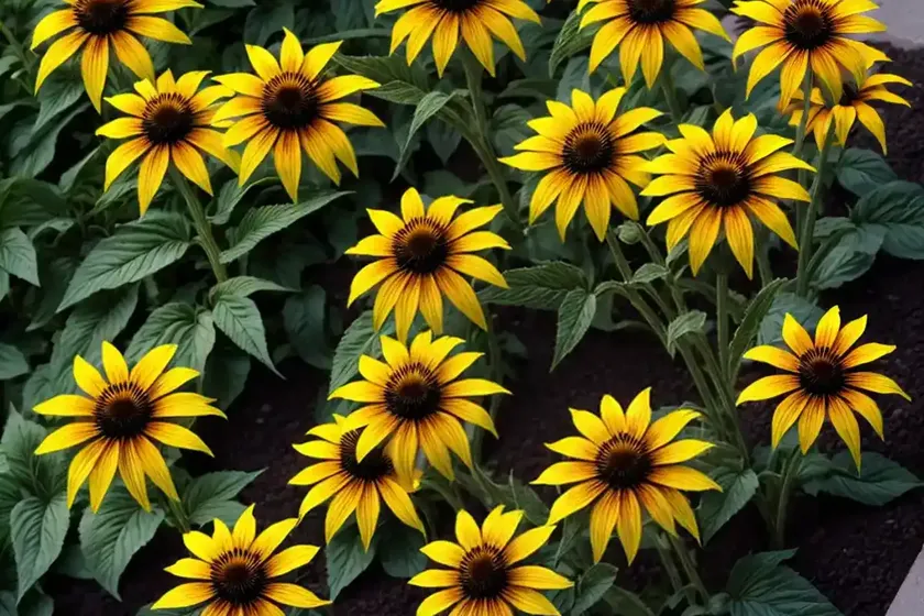 Rudbeckia laciniata (cutleaf coneflower) — photo 2
