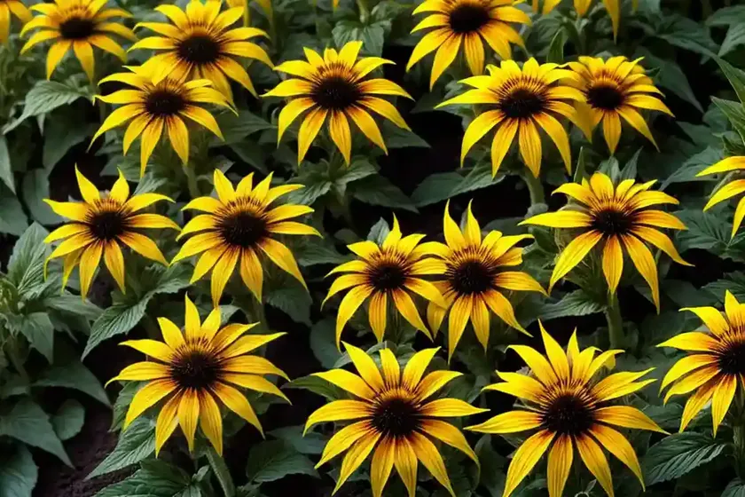 Rudbeckia laciniata ‘hortensia’ (cutleaf coneflower) — photo 2