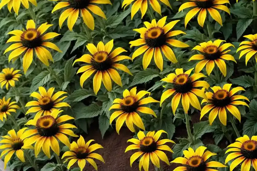 Rudbeckia subtomentosa ‘henry eilers’ (sweet coneflower) — photo 2