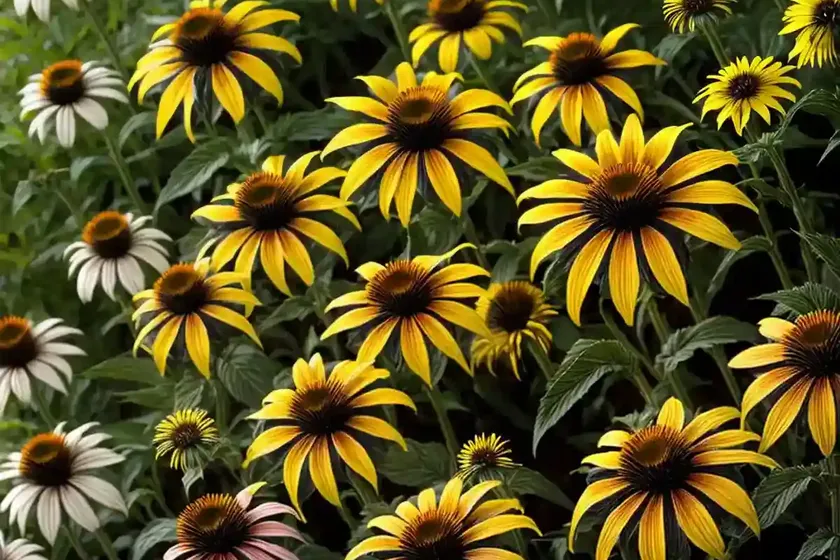 Rudbeckia subtomentosa ‘henry eilers’ (sweet coneflower) — photo 3