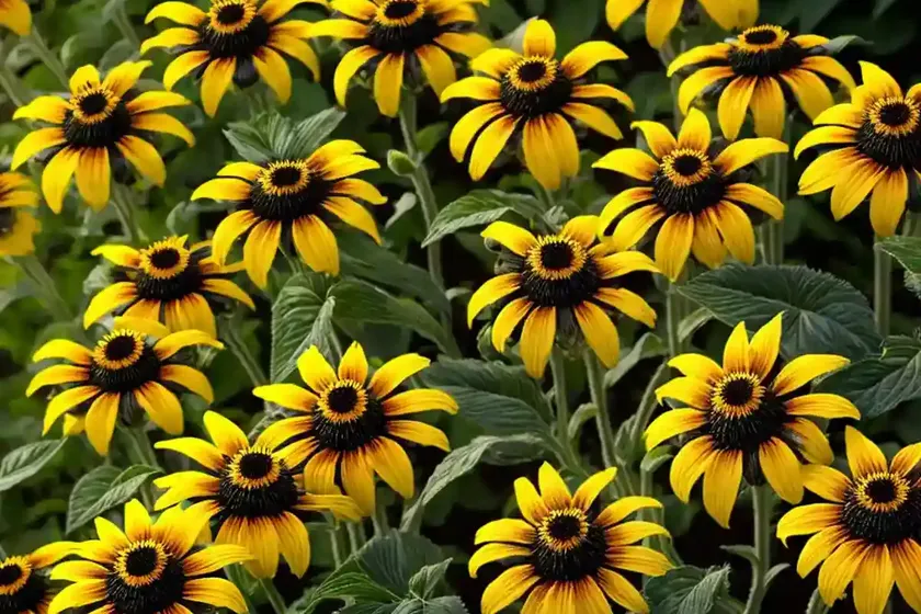 Rudbeckia triloba (brown-eyed susan) — photo 3