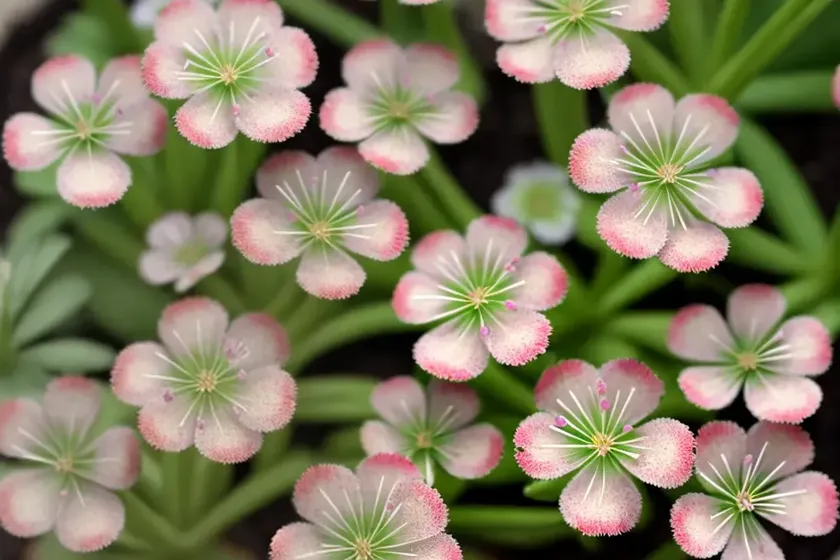 Rue-leaved saxifrage (saxifraga tridactylites)
