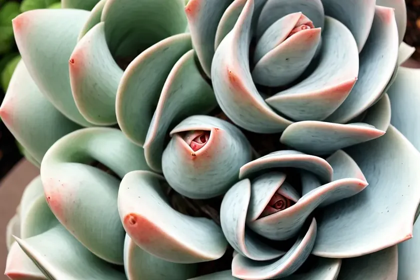 Ruffled echeveria (echeveria ‘ruffles’) — photo 3