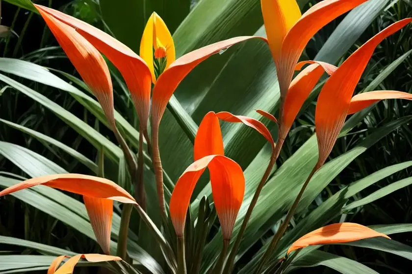 Rush-leaved strelitzia (strelitzia juncea) — photo 3