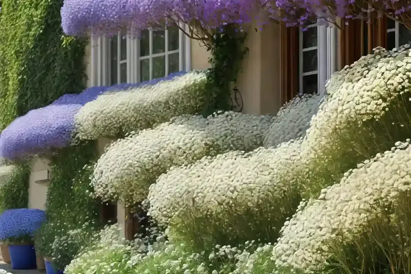 Russian vine (gypsophila muralis) — photo 2