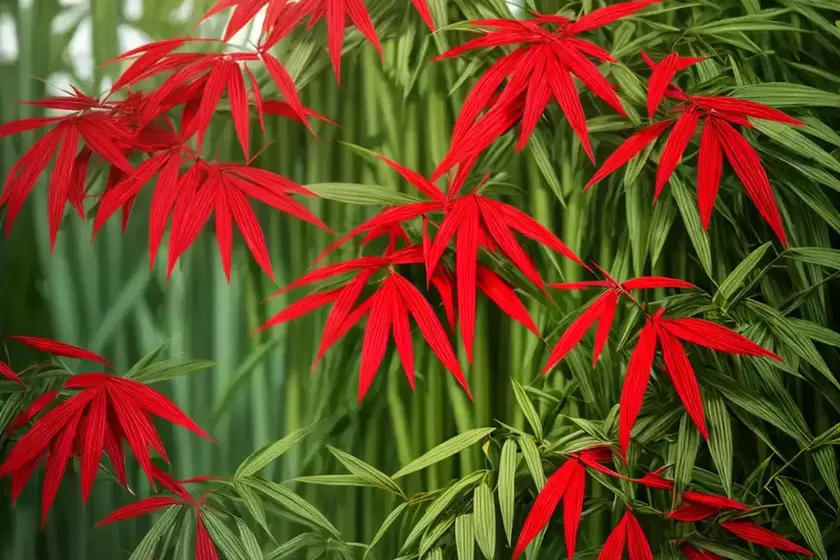 Sacred bamboo (nandina domestica) — photo 2