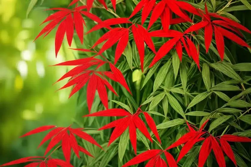 Sacred bamboo (nandina domestica) — photo 3