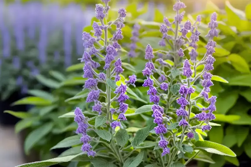 Sage (salvia x superba ‘merleau’) — photo 3