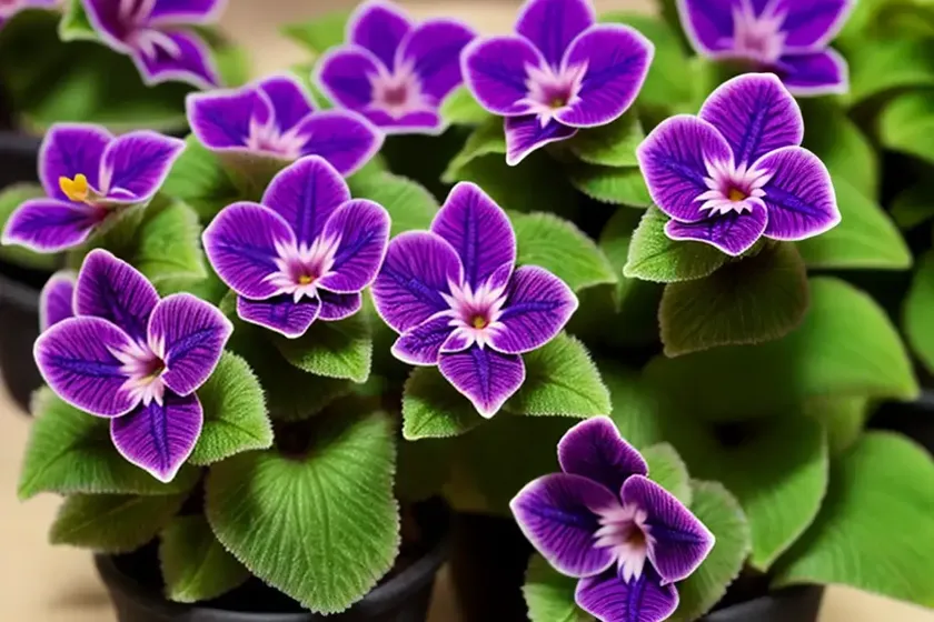 Saintpaulia ionantha (african violet) — photo 2