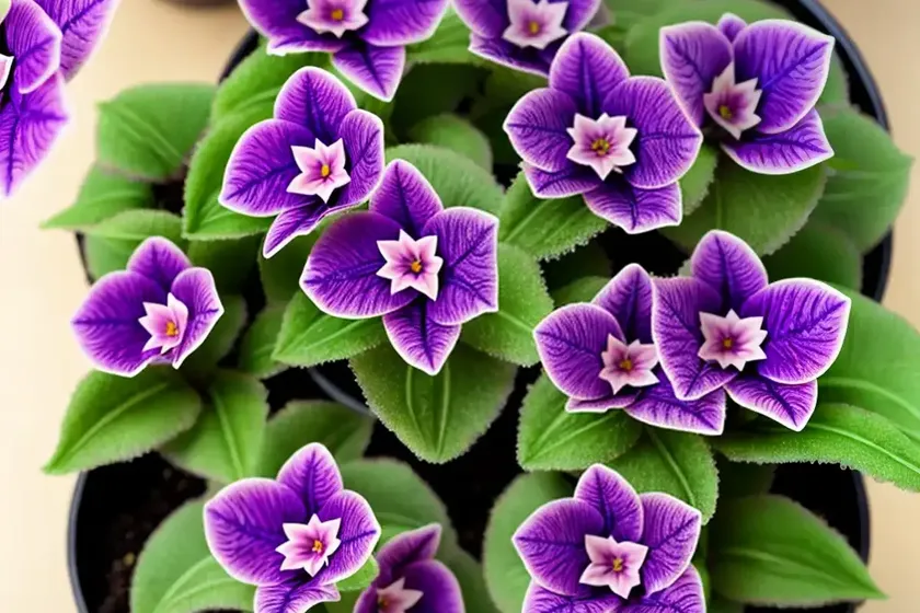 Saintpaulia ionantha (african violet) — photo 3