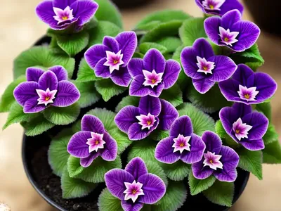 Saintpaulia Ionantha (African Violet)