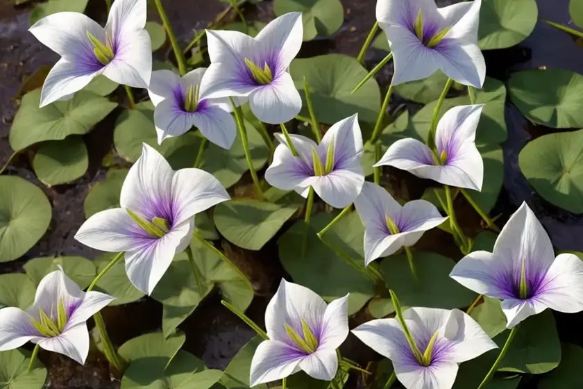 Saltmarsh morning-glory (ipomoea sagittata) — photo 2
