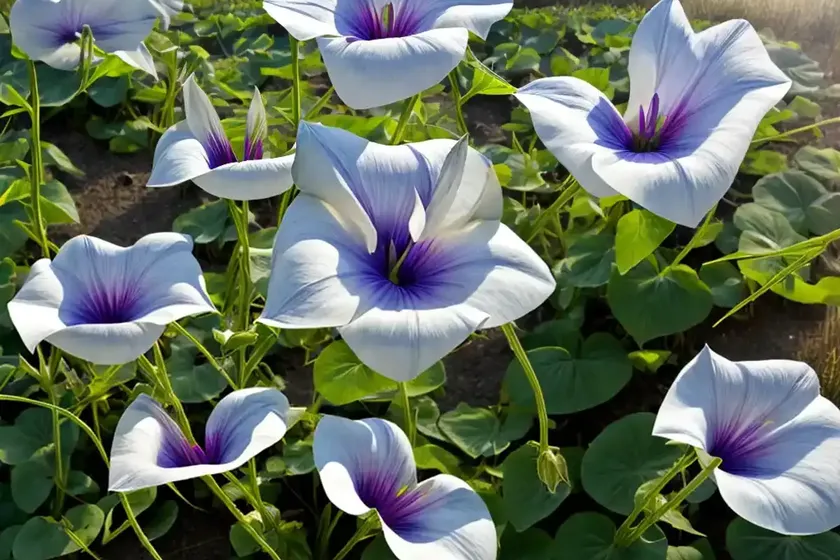 Saltmarsh morning-glory (ipomoea sagittata)