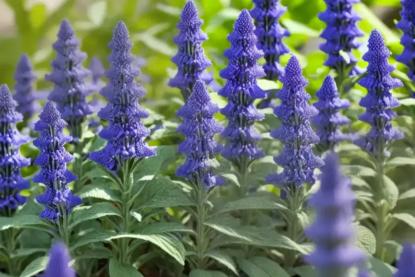 Salvia farinacea ‘blue bedder’ (mealy cup sage) — photo 3