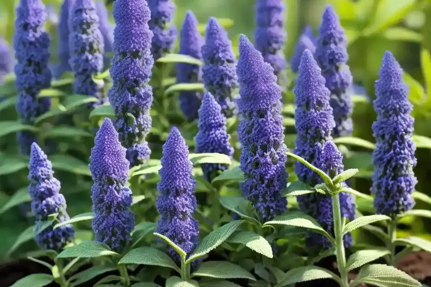 Salvia farinacea ‘blue bedder’ (mealy cup sage)