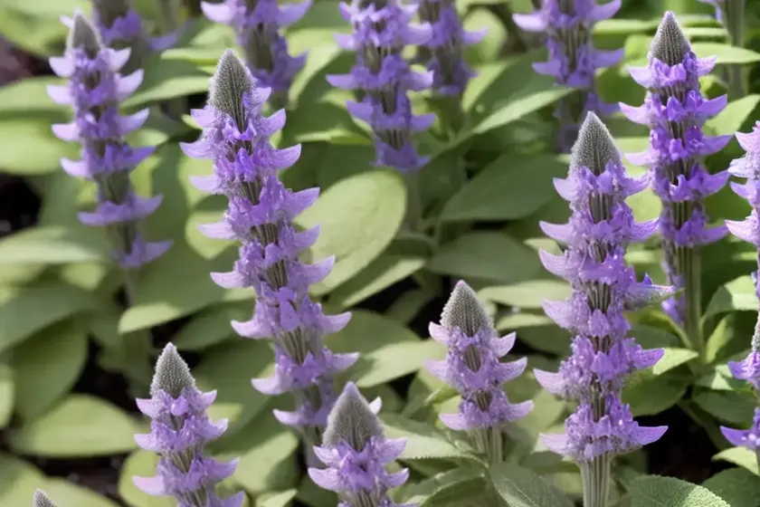 Salvia nemorosa ‘amethyst’ (sage) — photo 3