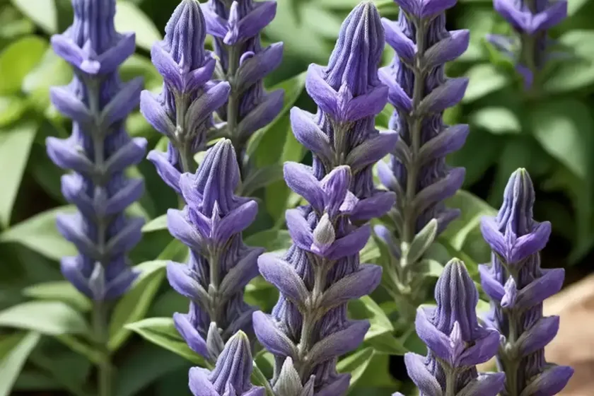 Salvia patens ‘lavender lady’ (gentian sage)