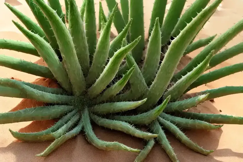 Sand aloe (aloe arenicola)
