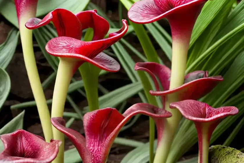 Sarracenia Flava Var. Atropurpurea (Pitcher Plant) — photo 3