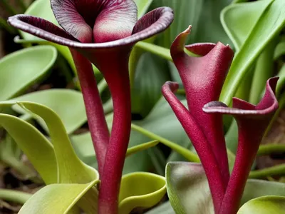 Sarracenia Flava Var. Atropurpurea (Pitcher Plant)