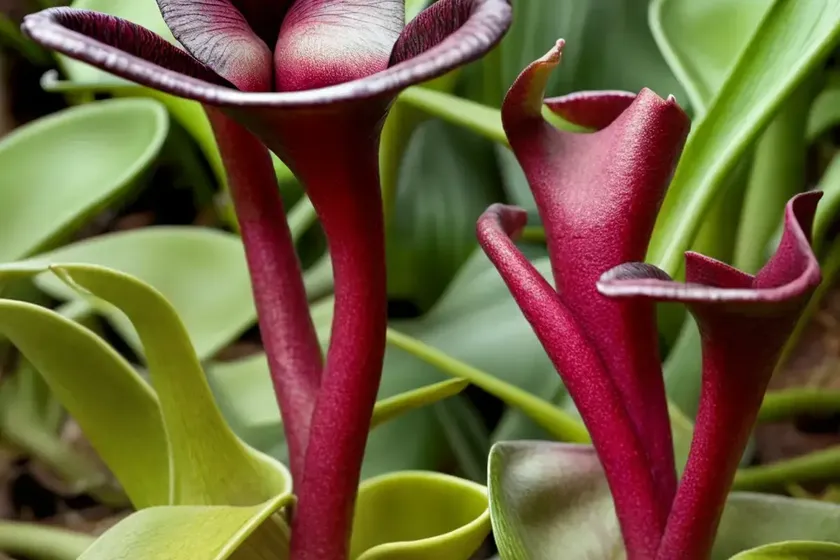 Sarracenia Flava Var. Atropurpurea (Pitcher Plant)