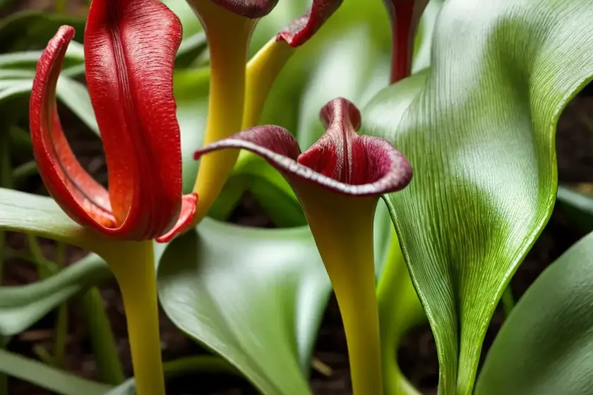Sarracenia minor (hooded pitcher plant) — photo 2