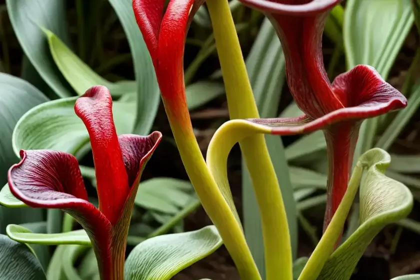 Sarracenia minor (hooded pitcher plant) — photo 3
