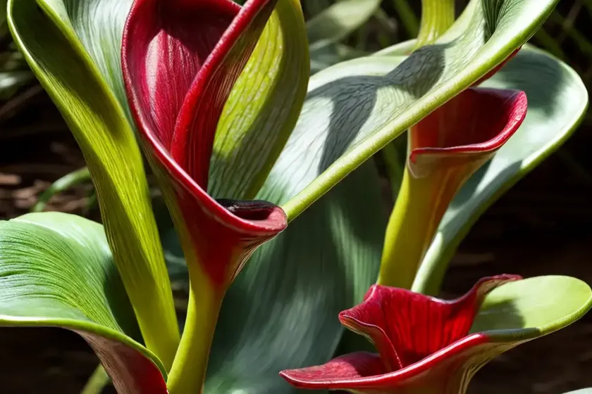 Sarracenia minor (hooded pitcher plant)