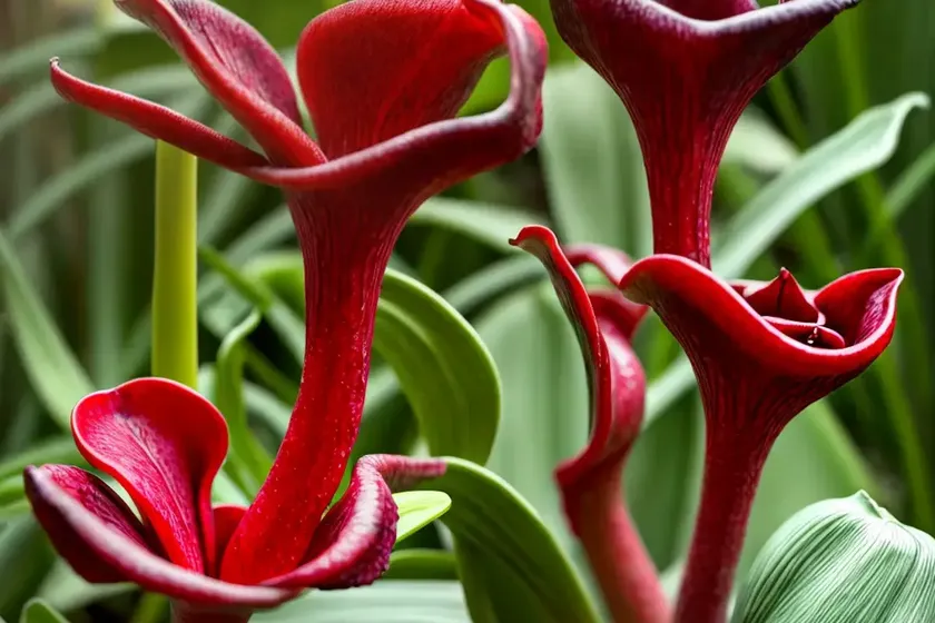 Sarracenia rubra (sweet pitcher plant)