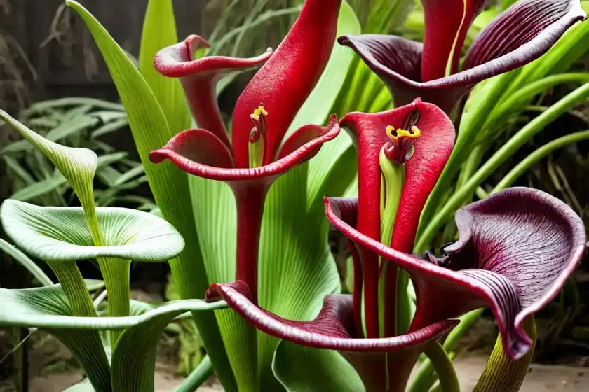 Sarracenia x catesbaei (pitcher plant) — photo 3