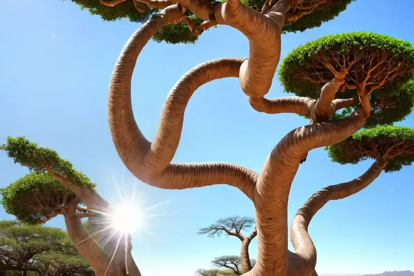 Sausage tree (kigelia africana)