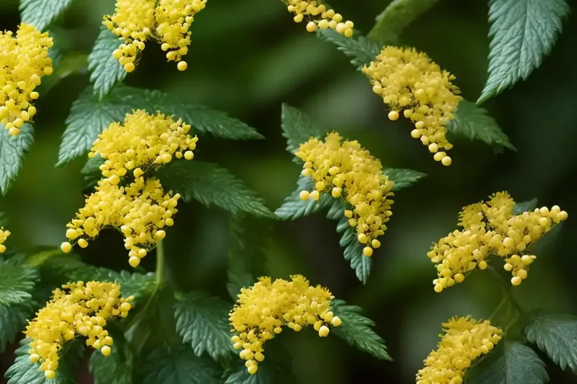 Saw toothed azara (azara serrata)